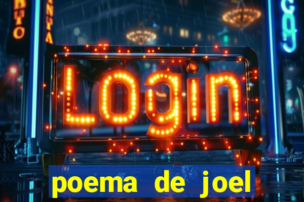 poema de joel rufino dos santos